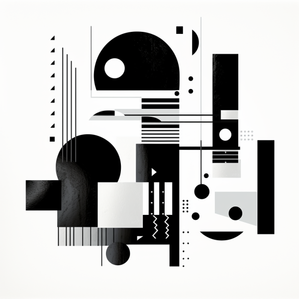 Abstract Icon Illustration representing an AI machine