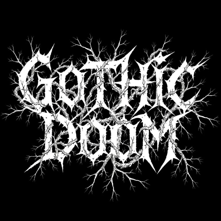 Gothic Doom Glam Metal Lettering Generator Example