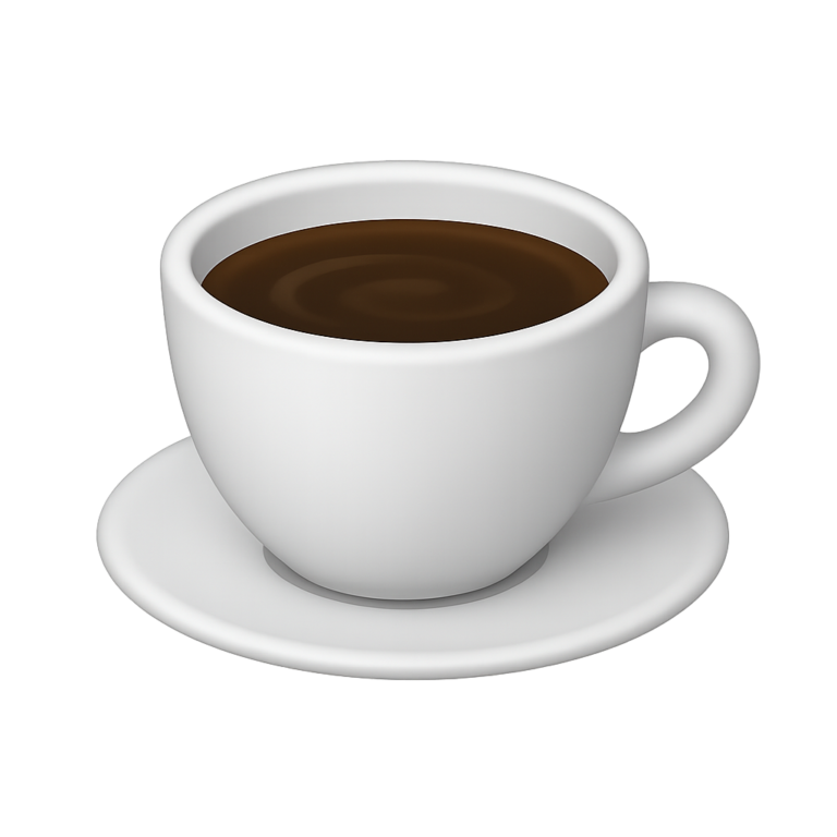 Coffee Cup Emoji Icon