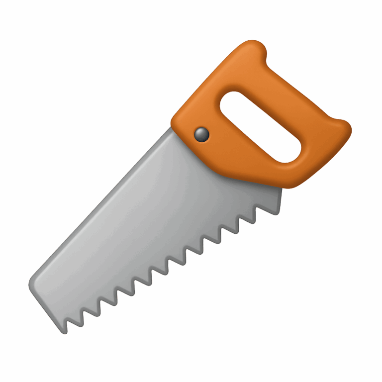 Saw emoji icon example