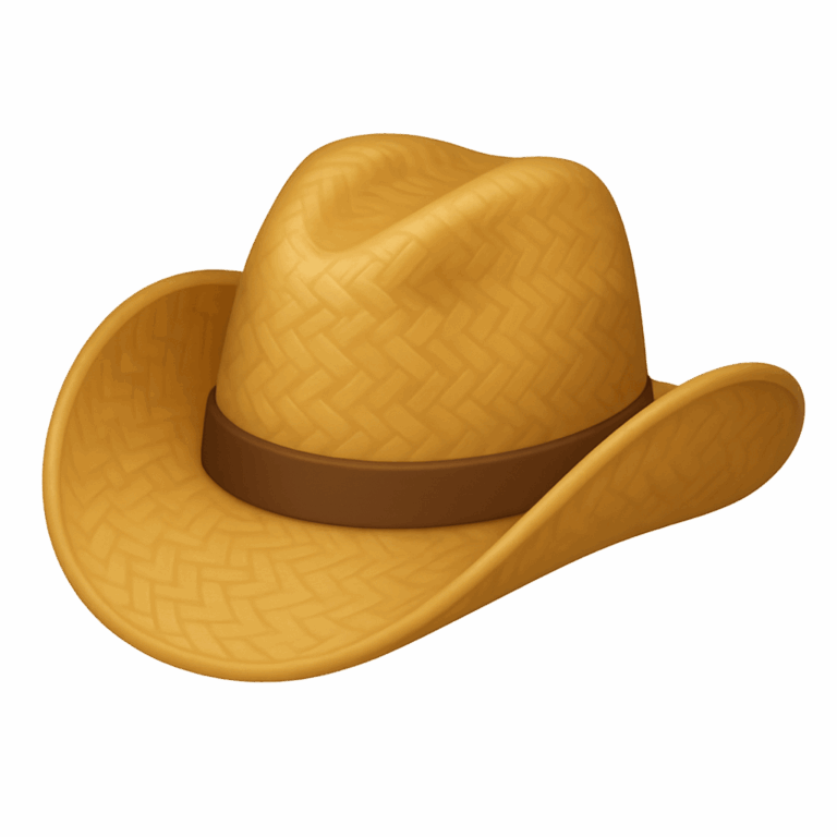 Cowboy hat emoji icon example
