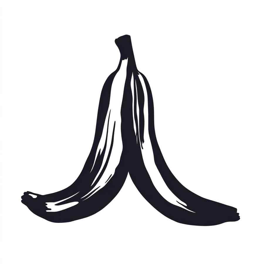Pun Generator AI A banana peel representing the pun generator