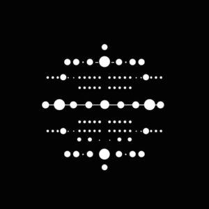 An array of dots and dashes