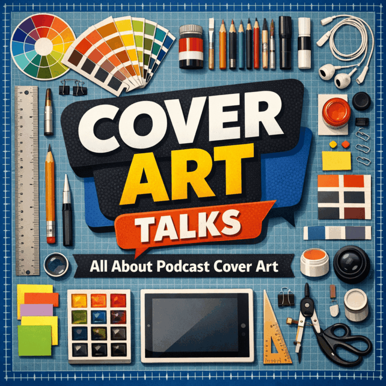 Podcast Cover Design Art
