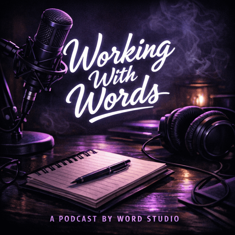 Working with Words Podcast Cover