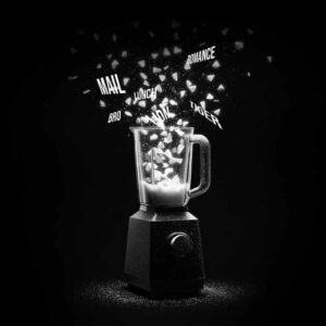 Blender blending words together