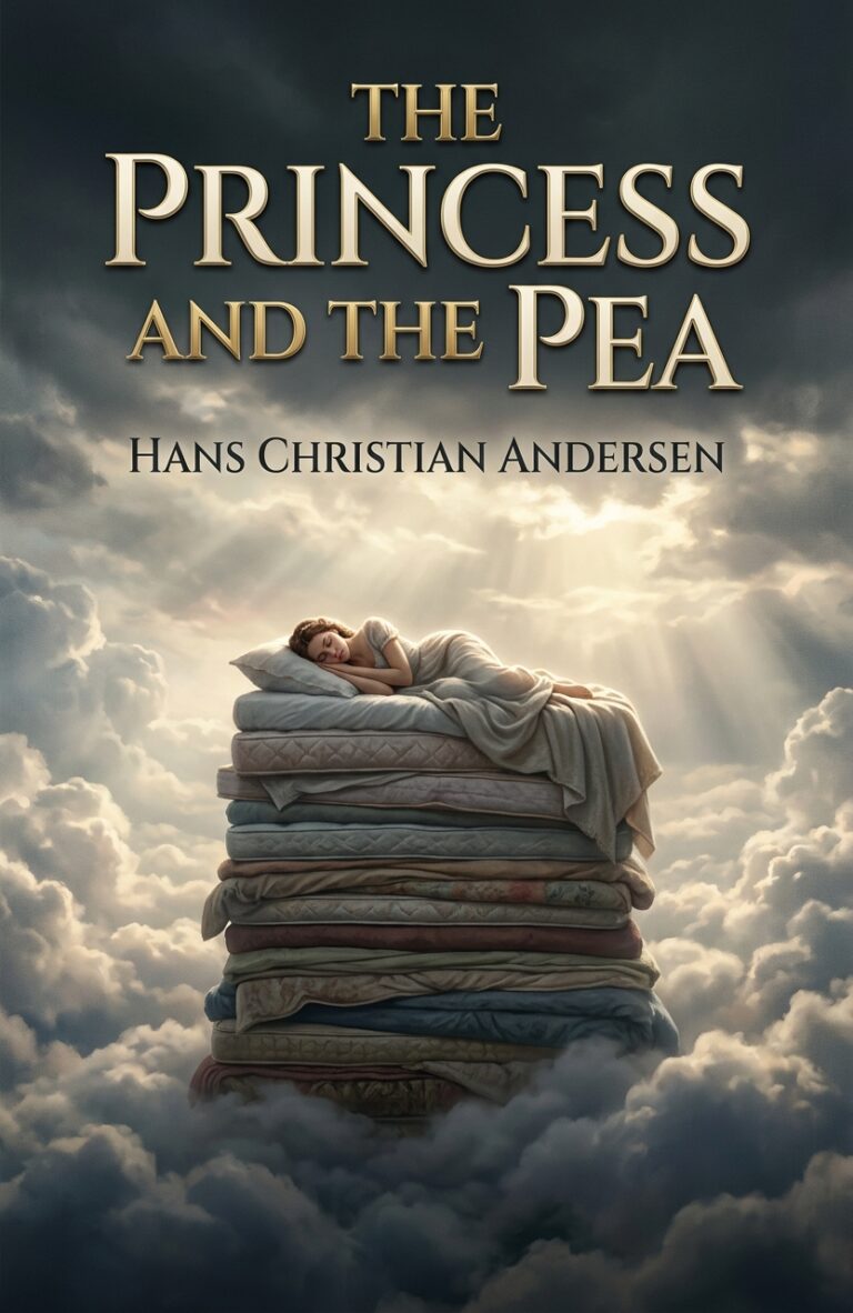 Book Cover Design Example - Princess and the Pea