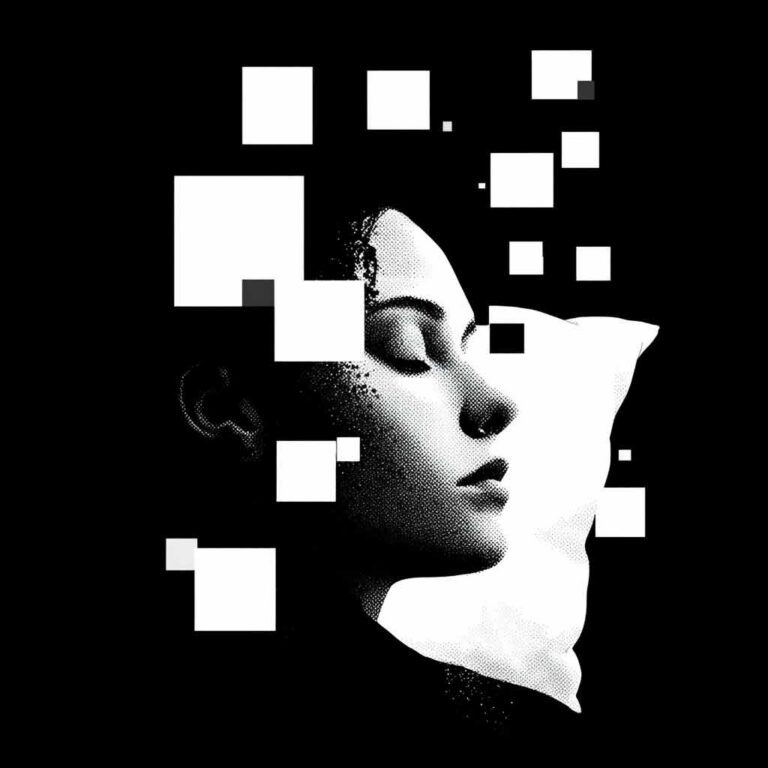 Dreaming person
