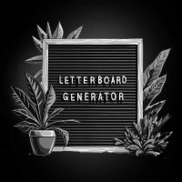 Letterboard Generator • Word.Studio