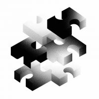 Puzzle pieces representing a prompt